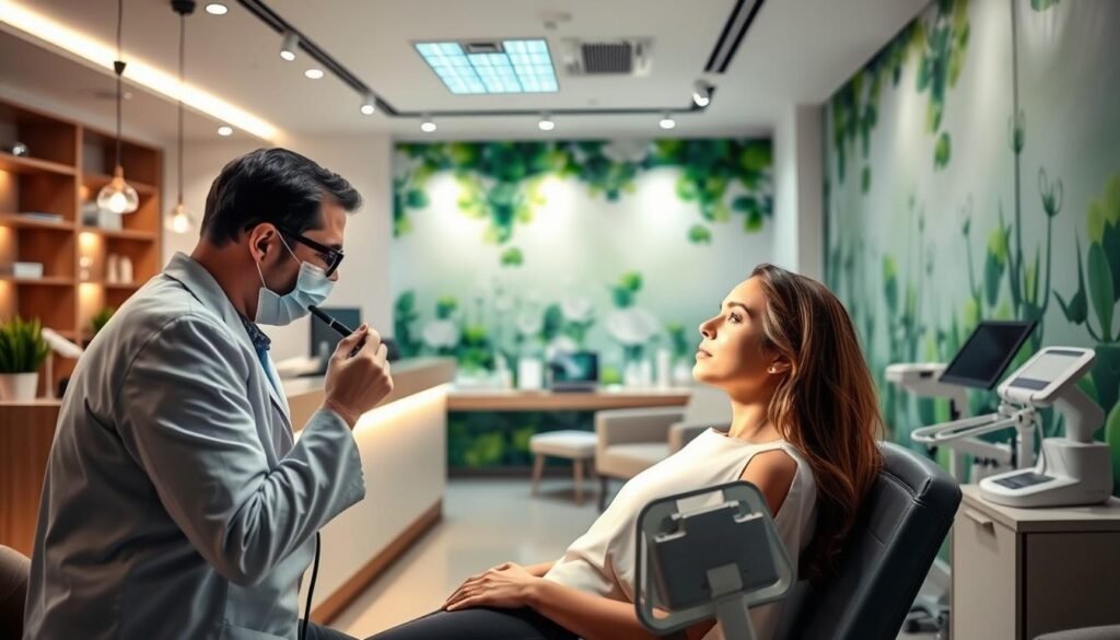 Professional blemish correction services