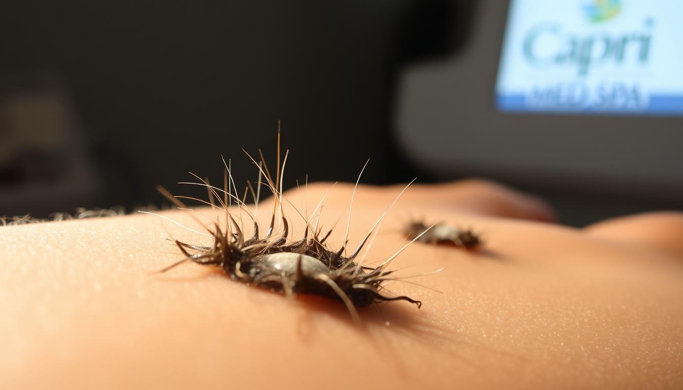 Does all hair fall out after laser hair removal?