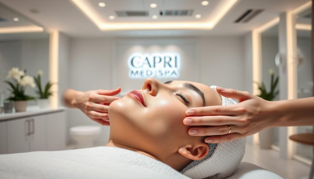 brightening facial treatment