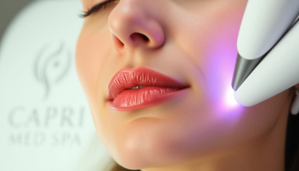permanent hair reduction with laser treatment using Soprano Titanium