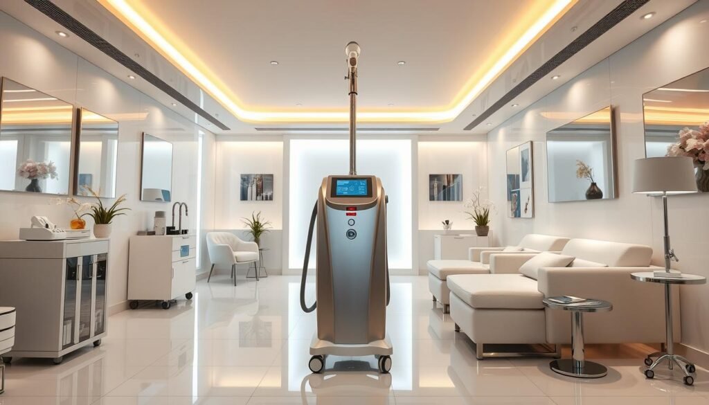 Soprano Titanium painless laser hair removal technology