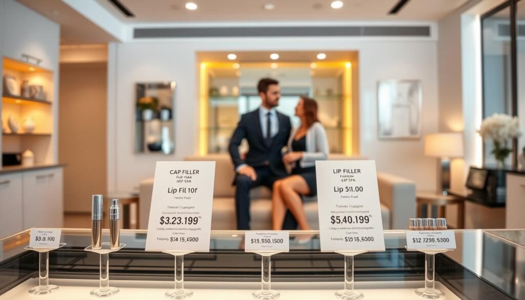lip filler pricing