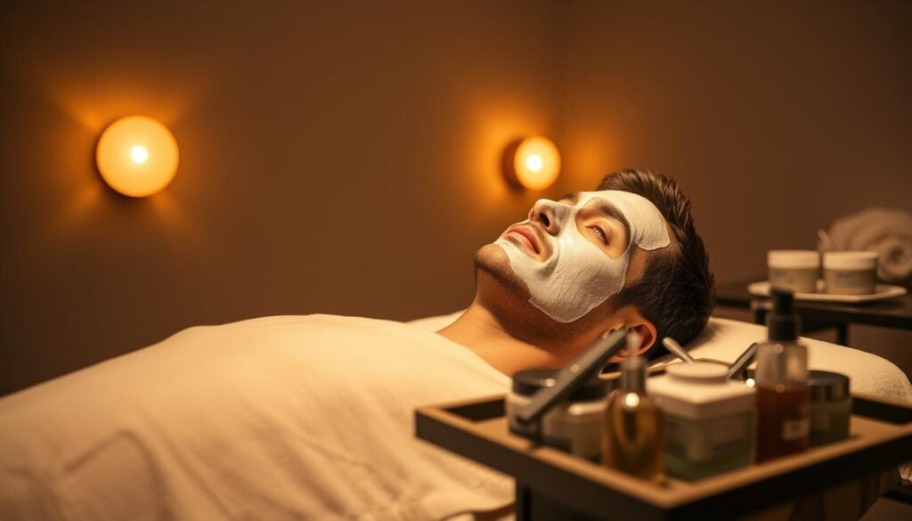 luxury men's facial Pasadena