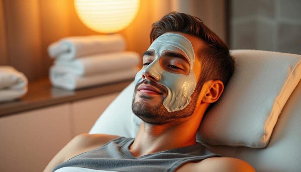 male facial spa