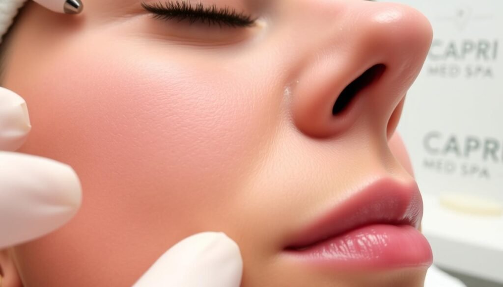 microneedling process