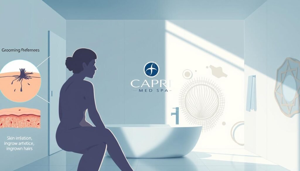 reasons for pubic hair removal