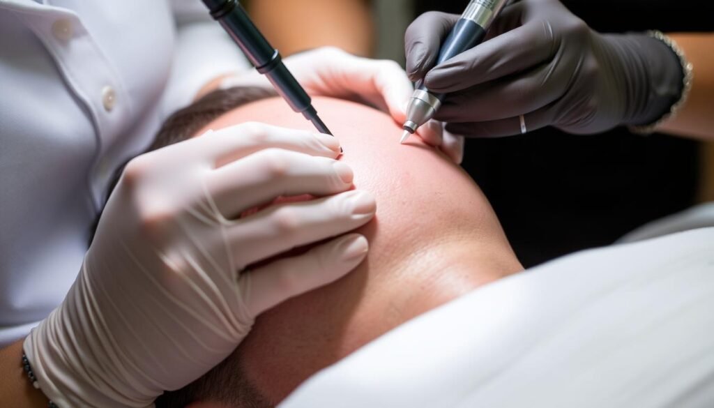 scalp micropigmentation process