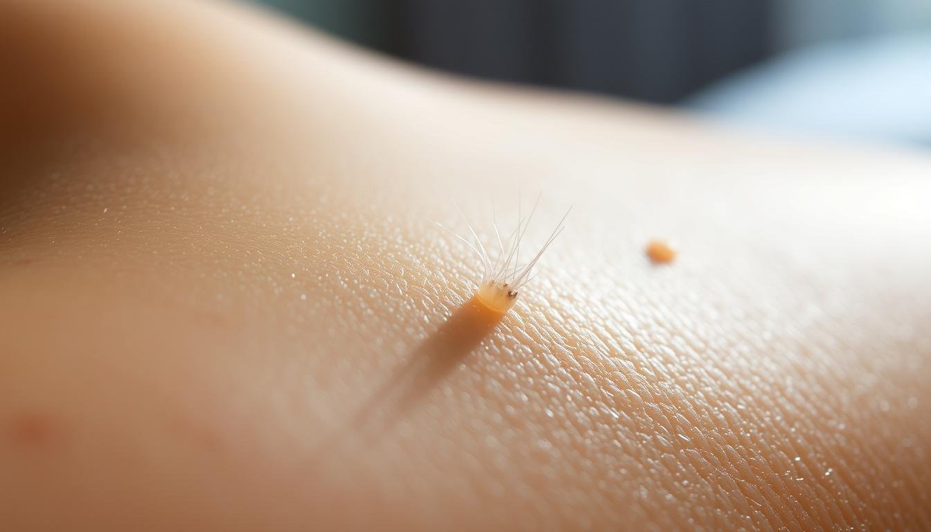 Can you pull out loose hairs after laser?