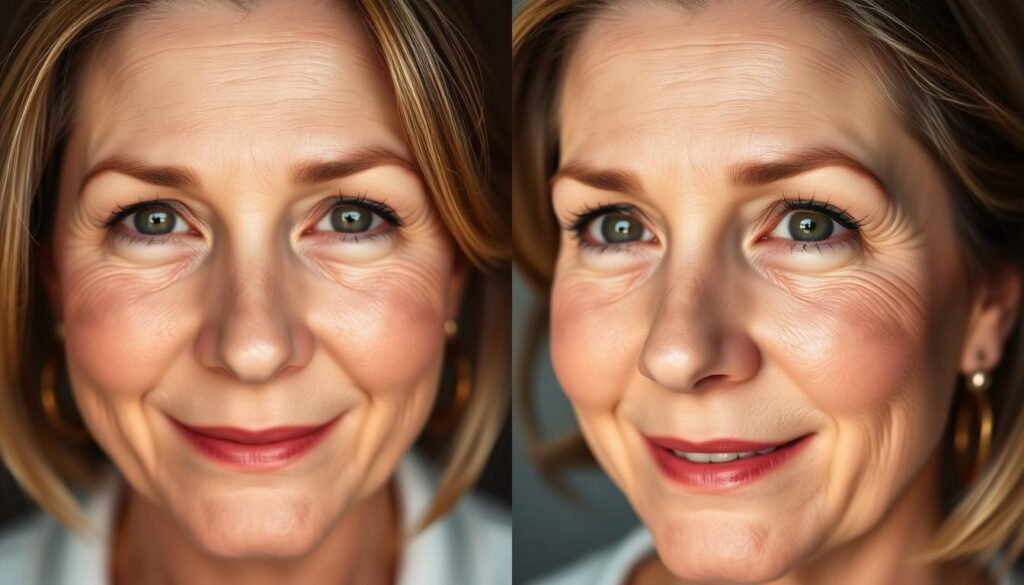 Before and After NasoLabial Folds Fillers Pasadena CA