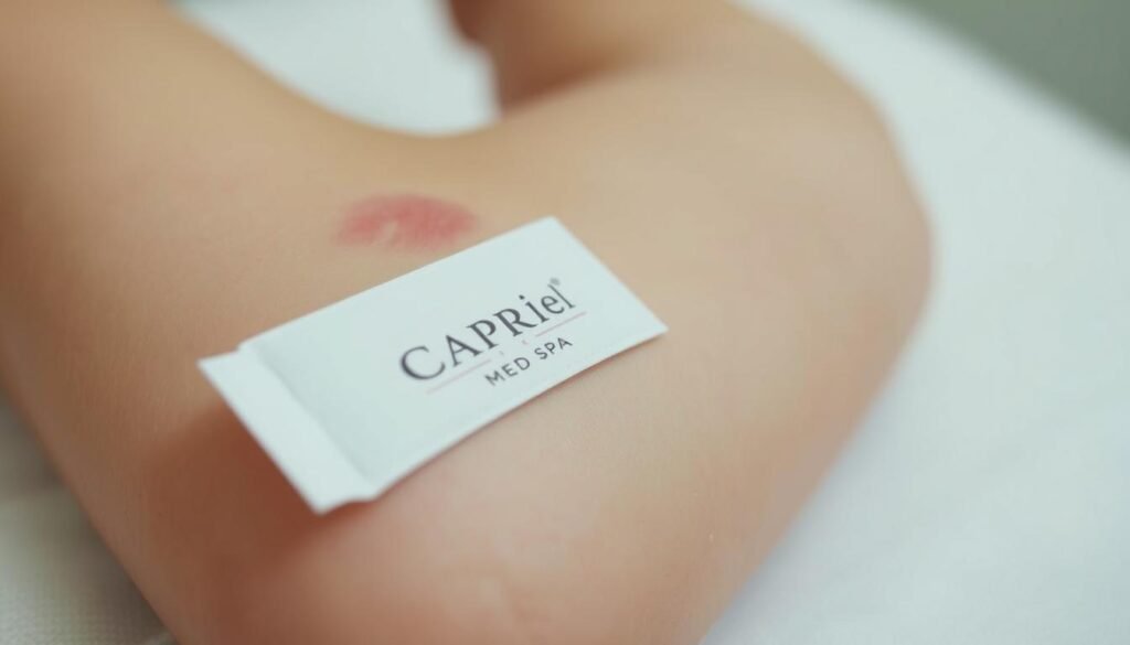 Birthmark removal aftercare