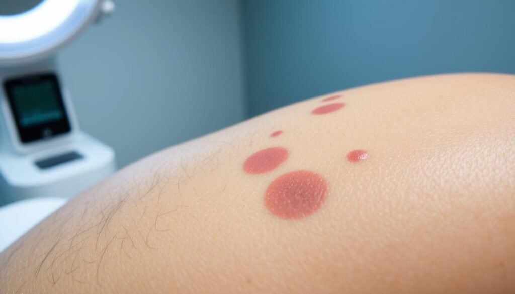 Effects of interrupted laser treatment on hair removal results
