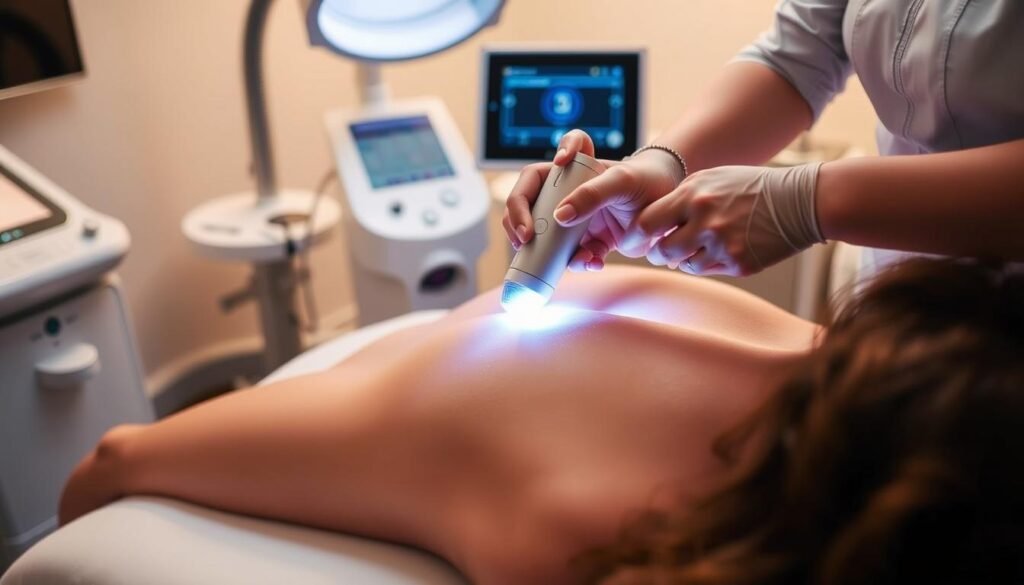 laser hair removal process with Soprano Titanium