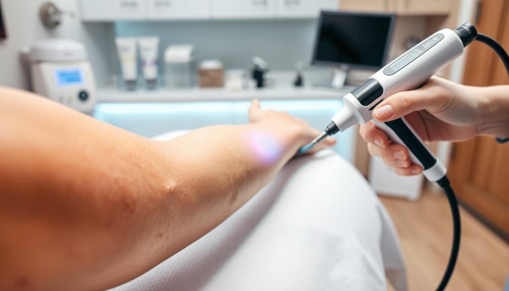 laser treatment preparation