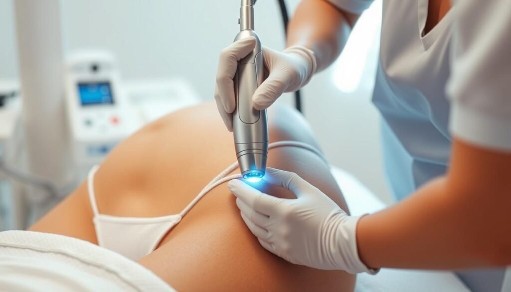 bikini area laser treatment procedure