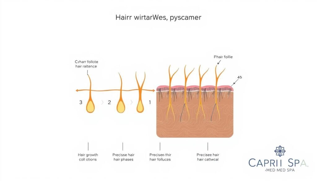 hair growth cycle phases for laser treatment