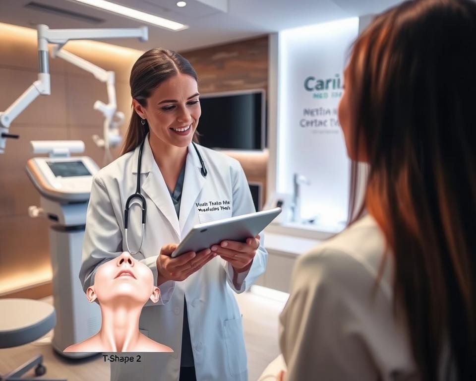 t shape 2 before and after neck